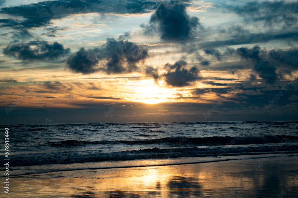 Fototapeta premium sunset at the beach