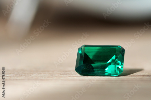 raw emeralds, gemstone jewelry, close up shot