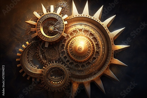 The Sparkling Gears of Utopia Generative AI