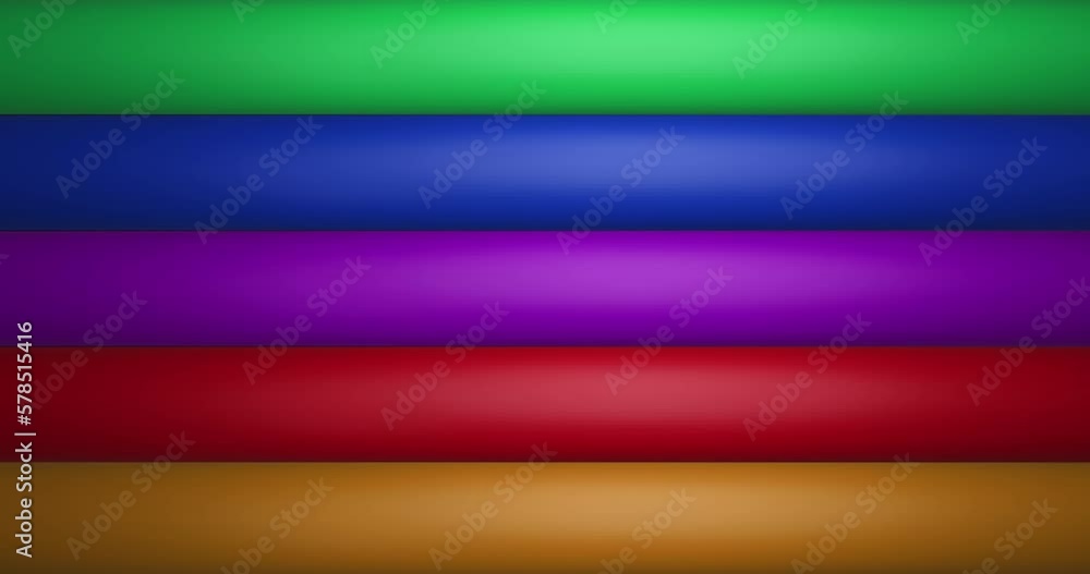 Animation of rainbow pattern moving in seamless loop Animation of rainbow pattern moving in seamless loop