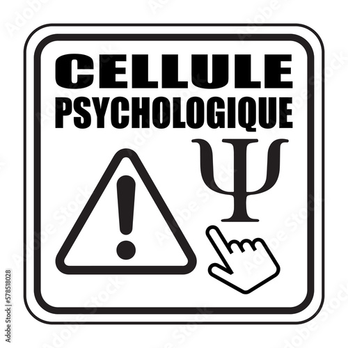 Logo cellule psychologique.