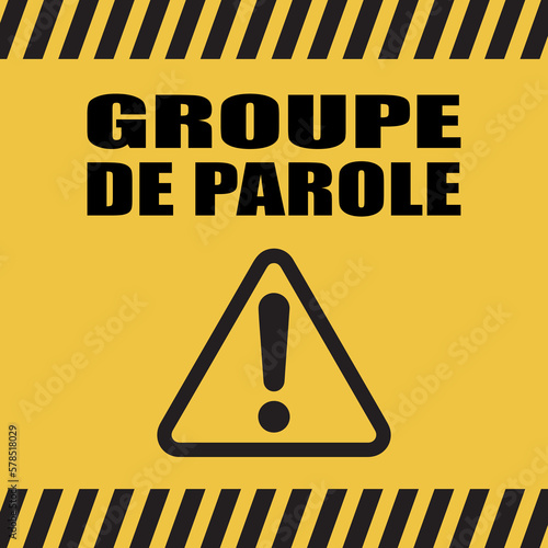 Logo groupe de parole.