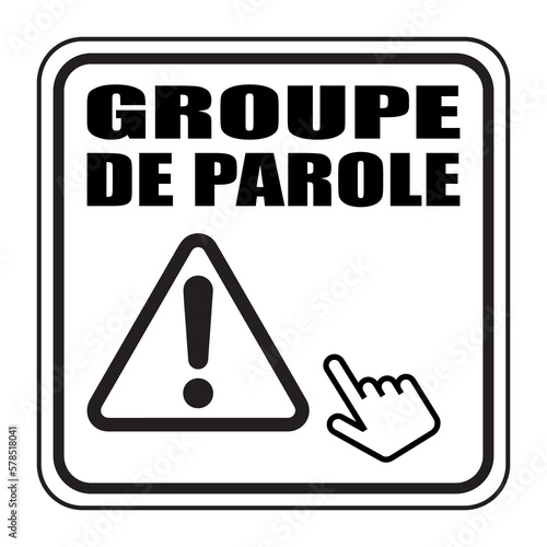 Logo groupe de parole.