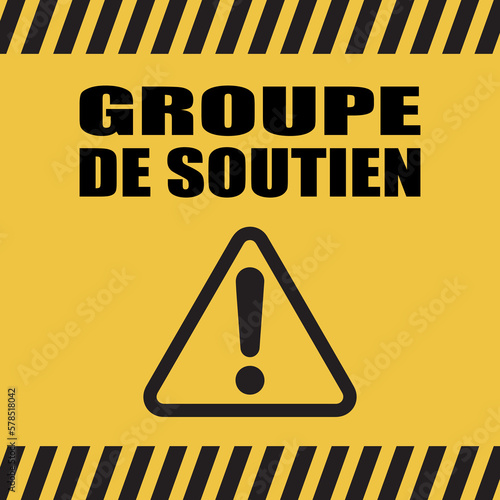 Logo groupe de soutien.