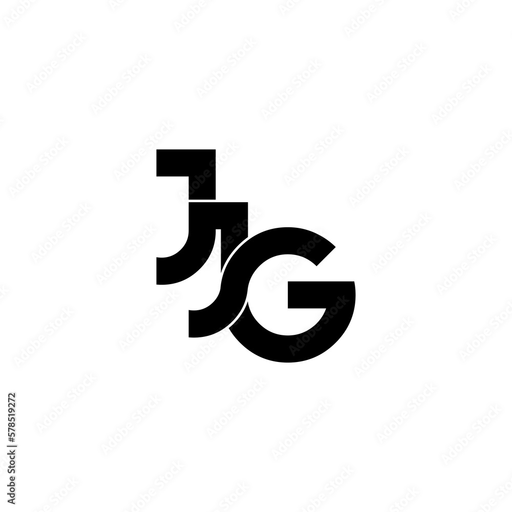 jjg lettering initial monogram logo design jjg lettering initial monogram logo design