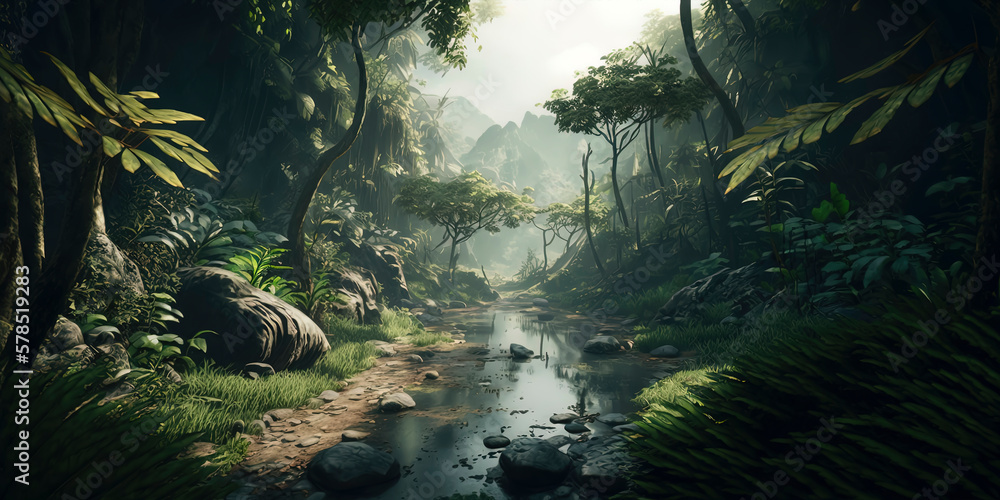 jungle landscape with amazing views wallpaper jungle landscape with amazing views wallpaper