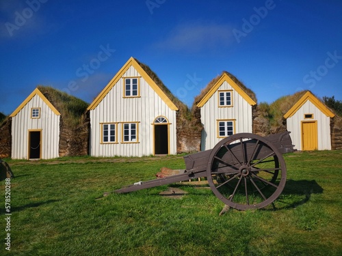 Skagafjörður, the folk museum at Glaumbær, Iceland