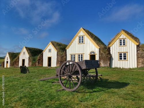 Skagafjörður, the folk museum at Glaumbær, Iceland