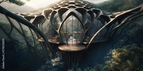 stunning futuristic eco home