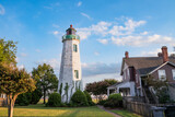 Historic Old Point Comfort Lighthouse in Hampton VA
