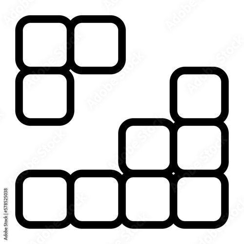tetris line icon