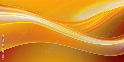 Orange swirling background with a warm fluid vibe, generative ai