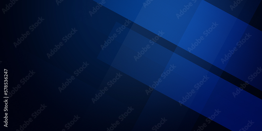 Fototapeta premium Abstract dark blue shape with different shades 