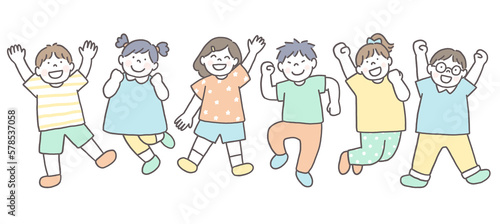 元気な子供たち
