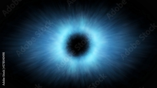 Abstract Background Explosion Zoom Graphic Technology Blue Beige Tone Futuristic Design