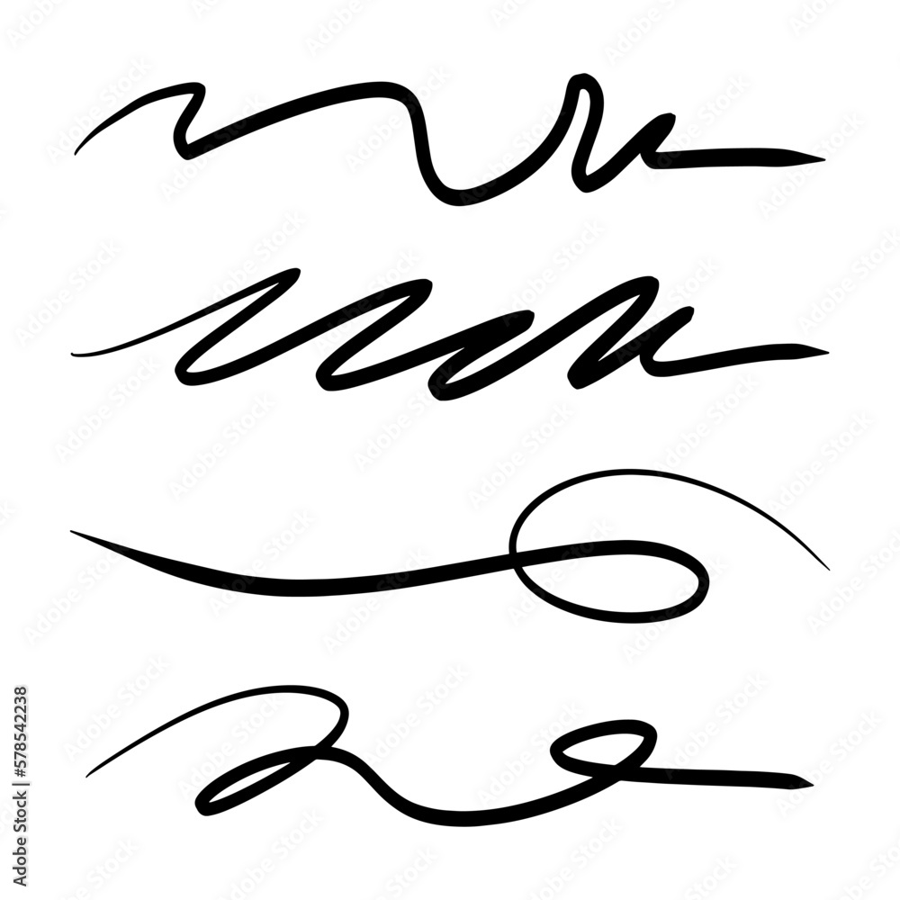 strokes, underlines, highlighter marker strokes, wave brush marks. strokes, underlines, highlighter marker strokes, wave brush marks.