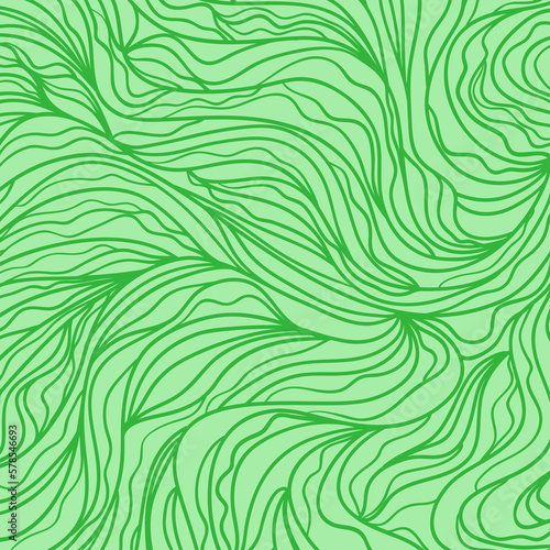 Wavy background. Hand drawn waves. Stripe texture with many lines. Waved pattern. Print for flyers, banners and textiles