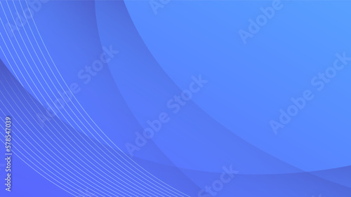 Modern Abstract Background Fluid Liquid Wave Lines and Blue Gradient Color