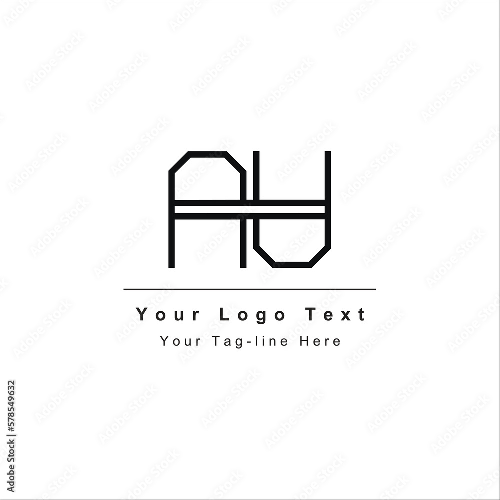 AU or UA letter logo. Unique attractive creative modern initial AU UA A U initial based letter icon logo AU or UA letter logo. Unique attractive creative modern initial AU UA A U initial based letter icon logo