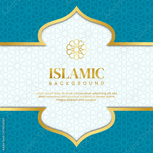 Luxury Islamic Background Vector Design