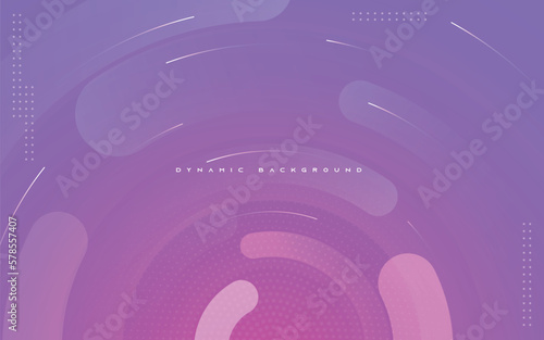 Abstract dynamic circle shape background
