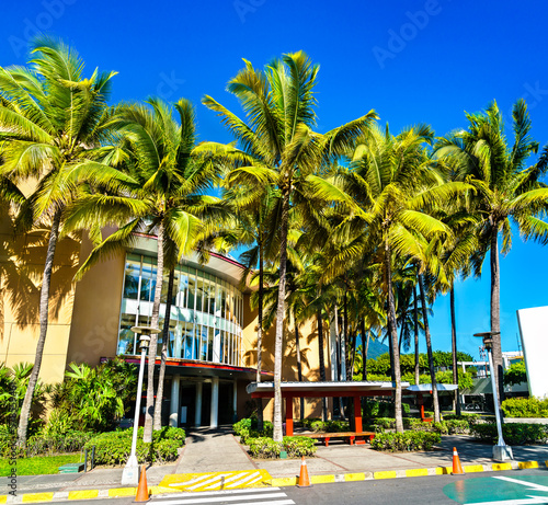 Shopping mall in the center of San Salvador, El Salvador photo