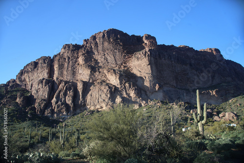 mountain in the superstitions