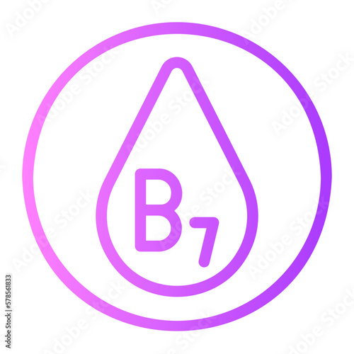 vitamin gradient icon