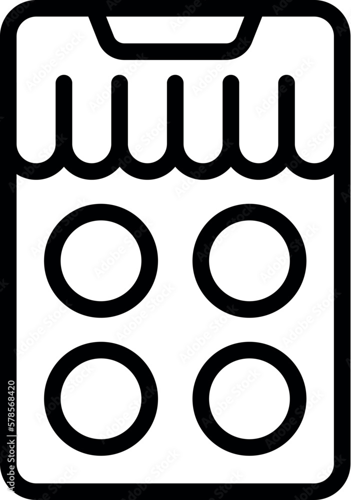 Online store icon outline vector. Sport shop. Item fitness Online store icon outline vector. Sport shop. Item fitness