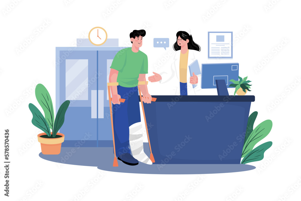 Hospital Reception Desk Hospital Reception Desk