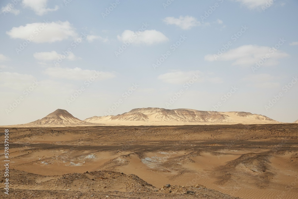The Otherworldly Black Desert in Western Egypt