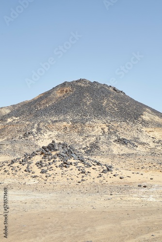 The Otherworldly Black Desert in Western Egypt