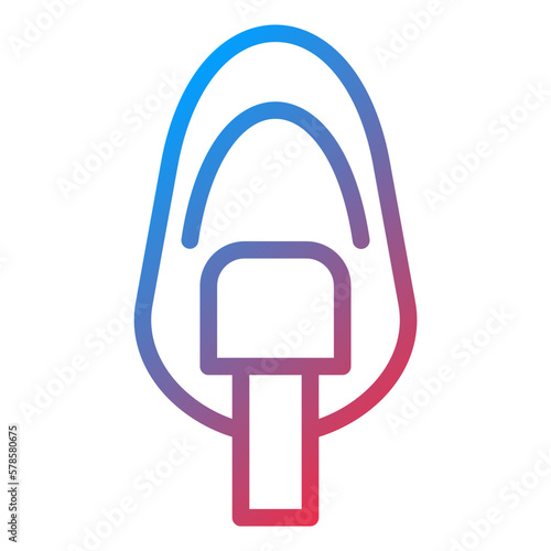 Vector Design Oxygen Mask Icon Style