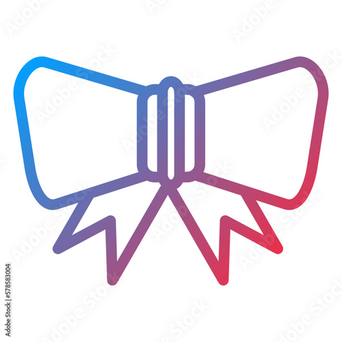 Vector Design Bow Tie Icon Style