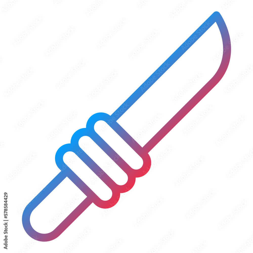Vector Design Knife Icon Style Vector Design Knife Icon Style