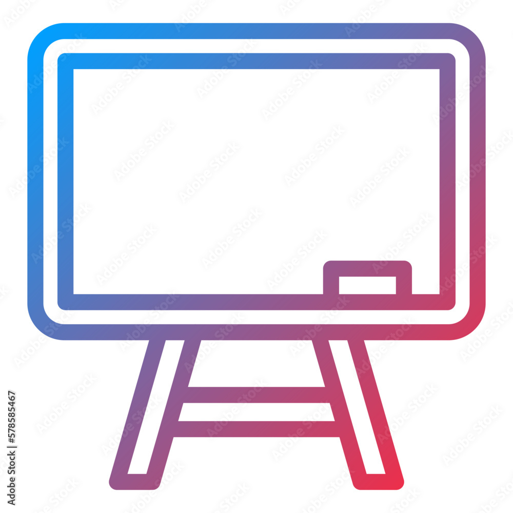 Vector Design Whiteboard Icon Style Vector Design Whiteboard Icon Style