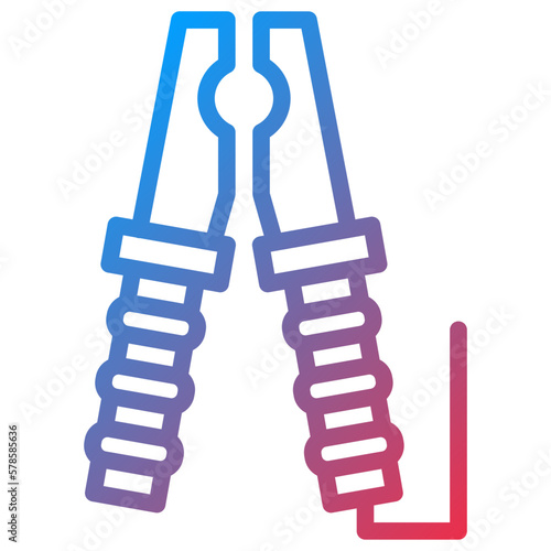 Vector Design Jumper Icon Style