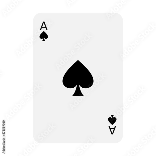 Flat Casino Card
