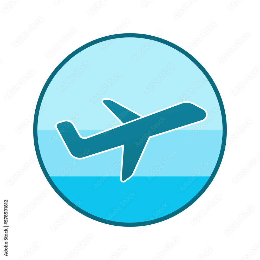 The logo is a journey by plane. Airliner or airplane flight jet tour concept logo design, tourist aircraft service symbol graphic circular silhouette in the shape of a circle in the sun, sky and mount The logo is a journey by plane. Airliner or airplane flight jet tour concept logo design, tourist aircraft service symbol graphic circular silhouette in the shape of a circle in the sun, sky and mount