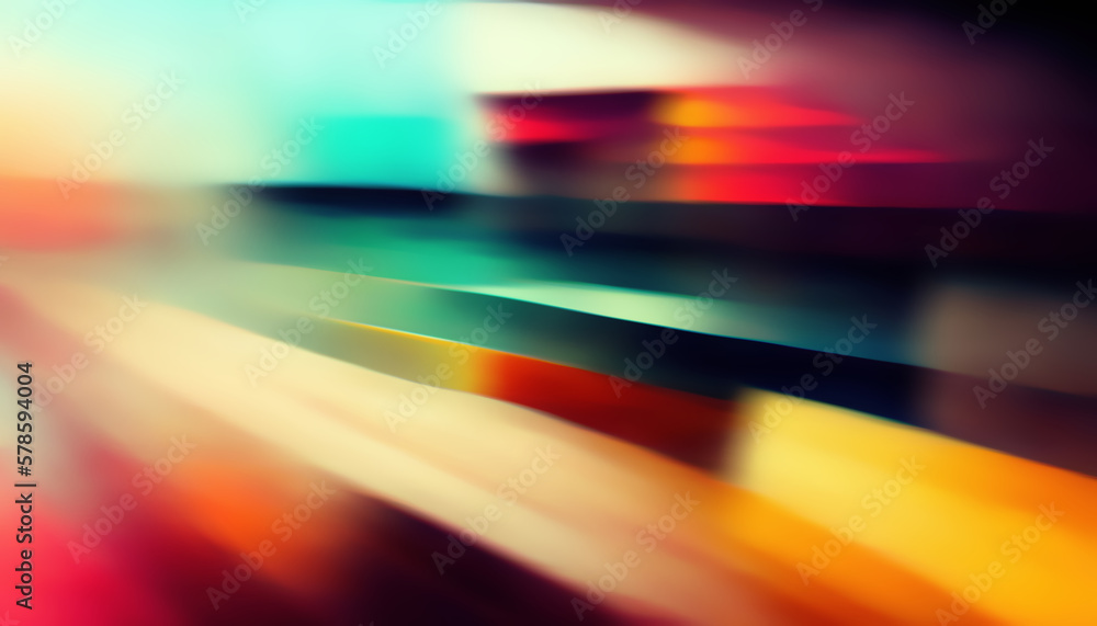 Digital art. Motion background. Colorful pattern. Graphic illustration of vibrant blurred gradient paint strokes of green red yellow composition. Digital art. Motion background. Colorful pattern. Graphic illustration of vibrant blurred gradient paint strokes of green red yellow composition.