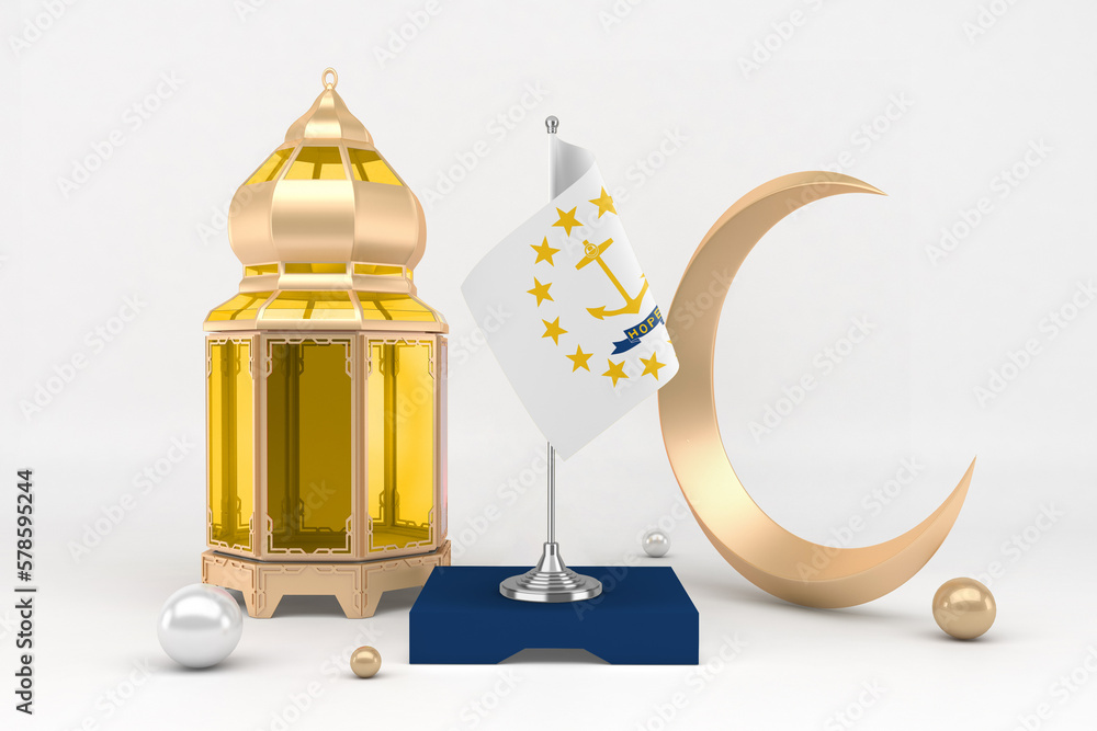 Ramadan Rhode Island With Crescent Ramadan Rhode Island With Crescent