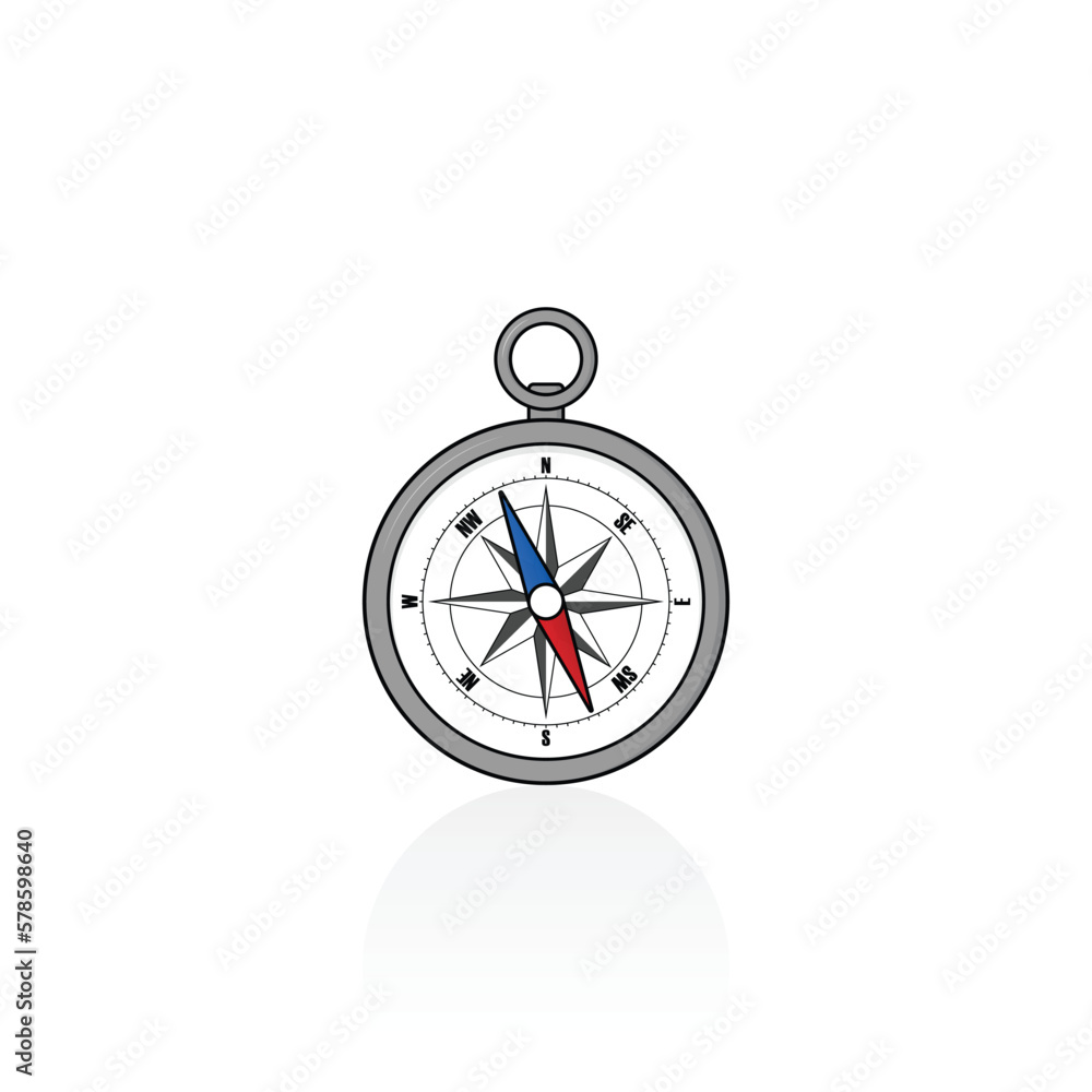 Compass isolated vector raphics Compass isolated vector raphics