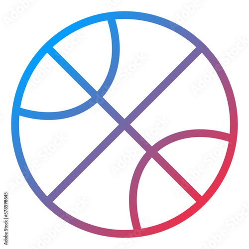 Vector Design Basketball Icon Style