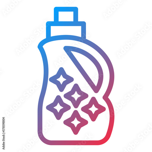 Vector Design Softener Icon Style