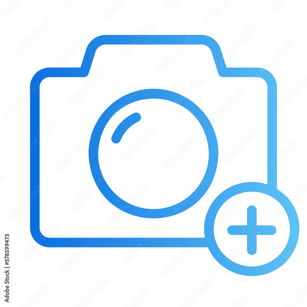 add photo gradient icon add photo gradient icon