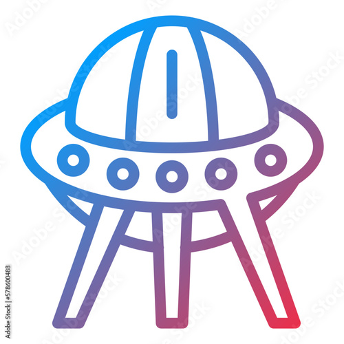 Vector Design Sputnik Icon Style
