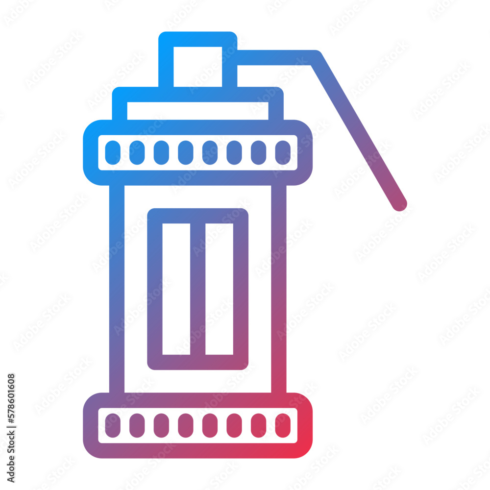 Vector Design Smoke Grenade Icon Style Vector Design Smoke Grenade Icon Style