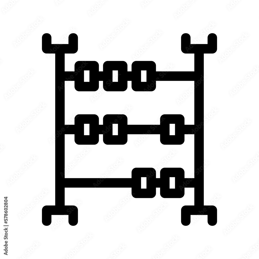 abacus icon or logo isolated sign symbol vector illustration - high-quality black style vector icons
abacus icon or logo isolated sign symbol vector illustration - high-quality black style vector icons
