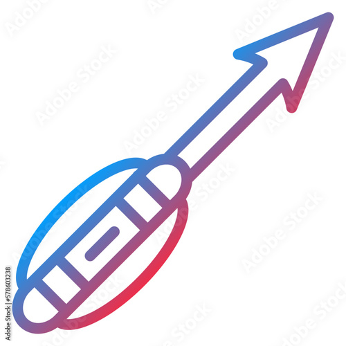 Vector Design Harpoon Icon Style