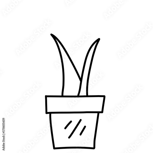 Potted Plant Doodle